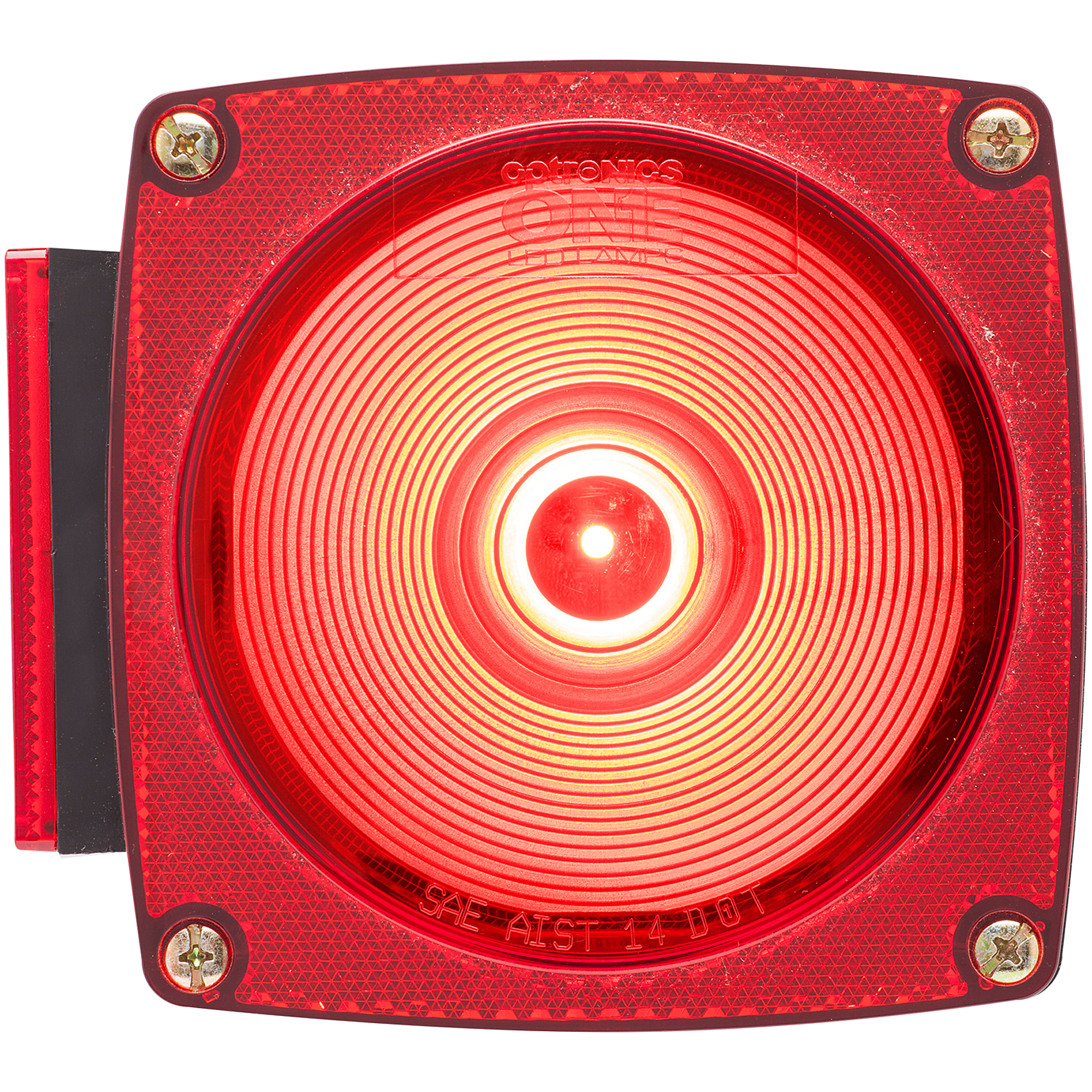 1-LED STUD MOUNT COMBO TAIL LIGHT; DRIVER SIDE
